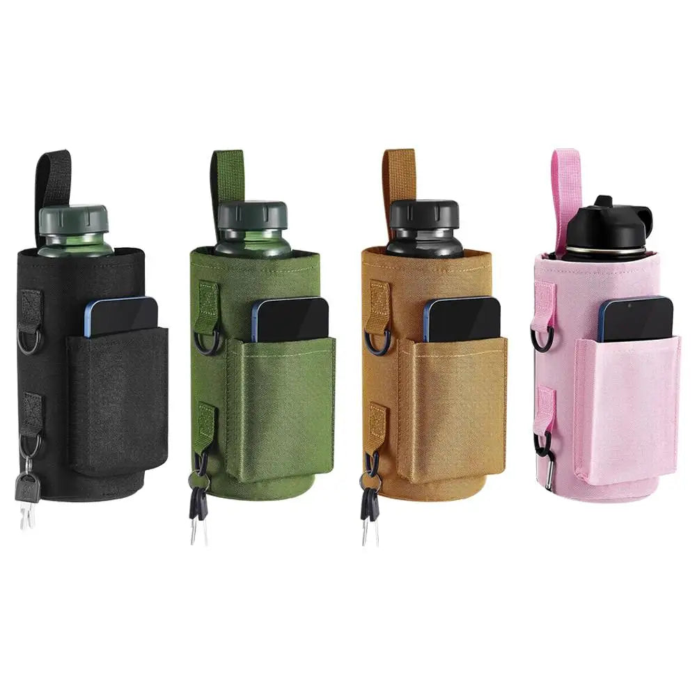 2025 New Magnetic Water Bottle Pouch Bag Gym-Specific Water Cup Holder with Strong Magnet for Outdoor Sports Cup Holder Bag