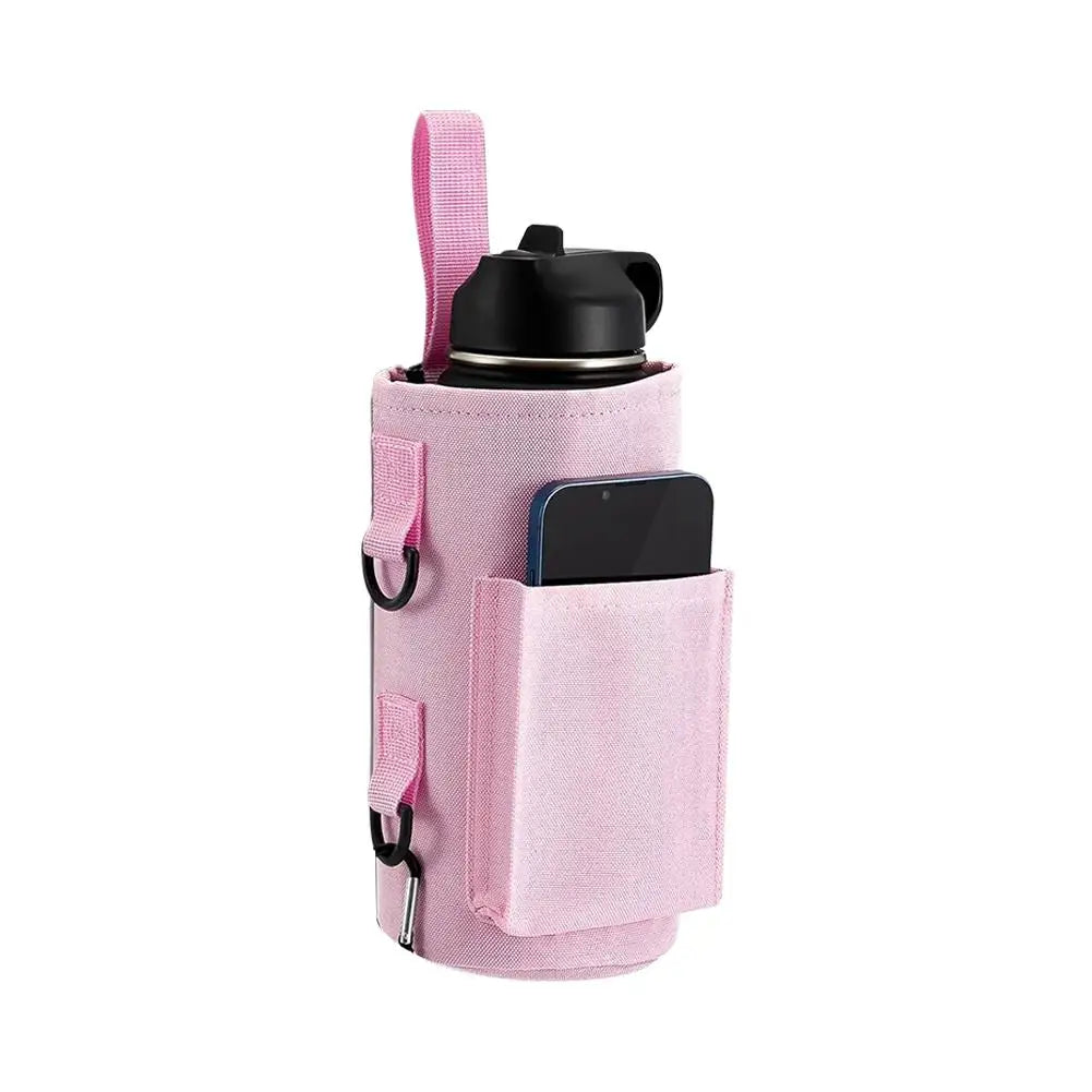 2025 New Magnetic Water Bottle Pouch Bag Gym-Specific Water Cup Holder with Strong Magnet for Outdoor Sports Cup Holder Bag